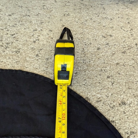 James Perse M GUC/EUC linen deep navy full length dress shirt dress - Picture 6 of 15